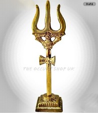 6" SHIVA TRIDENT BRASS TRISHUL