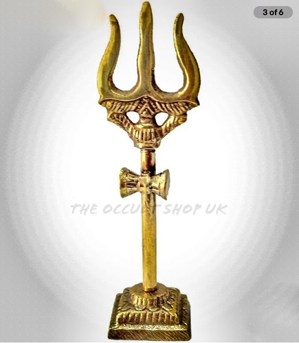 Shiva trident brass - shiva,