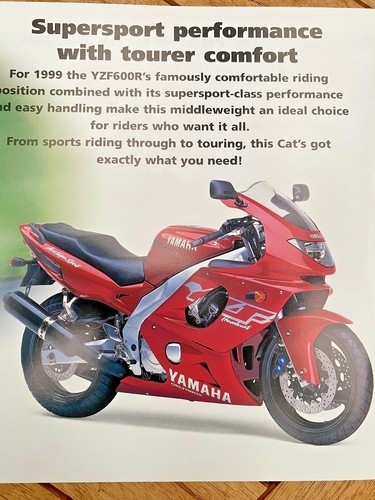 Yamaha yzf600r thundercat - yamaha,