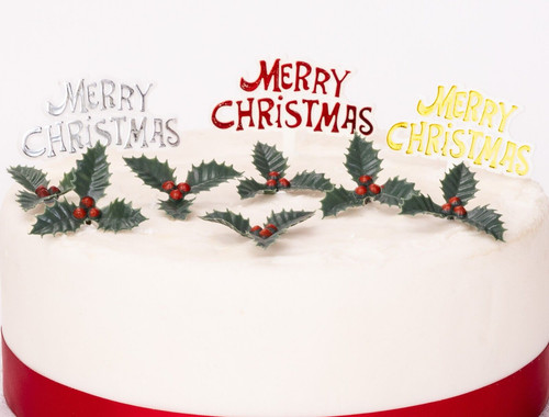 Merry christmas cake - christmas,