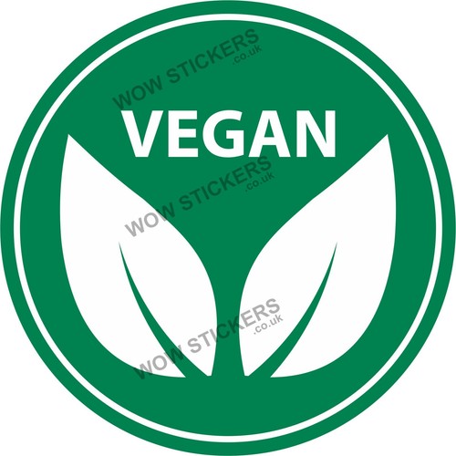 Vegan sticker street - vegan,