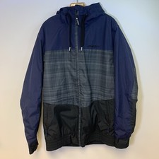 O'NEILL ESCAPE SERIES SNOWBOARD, SKI 2 LAYER SHELL HOODIE JACKET COAT, MENS L