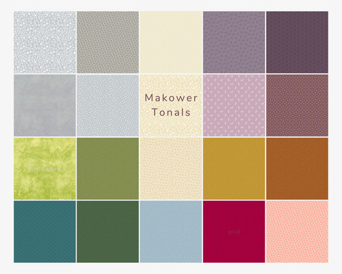 Makower tonals ordinates - tonals, co-ordinates