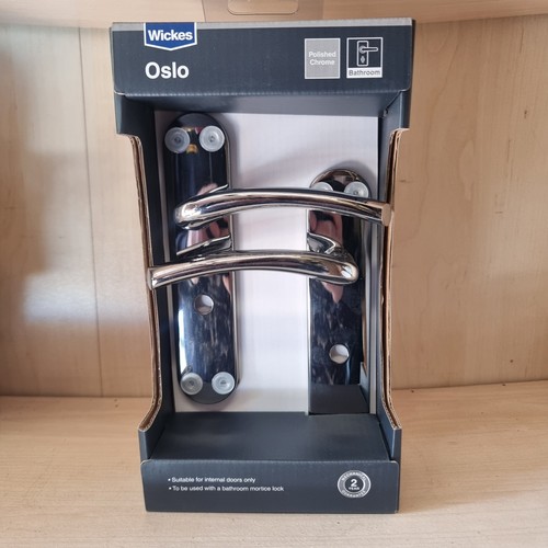 Wickes oslo polished - oslo, chrome