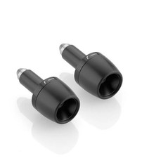 Rizoma Ducati Motorcycle Conical Bar End Weights Black Alloy 