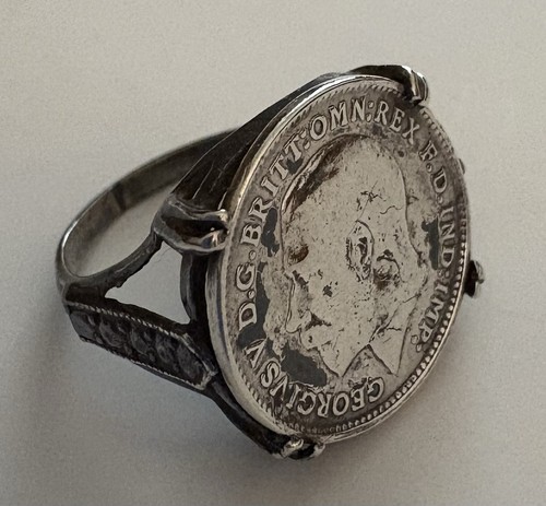 Vintage king george silver - v,