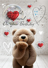 Husband Birthday Card/ To A