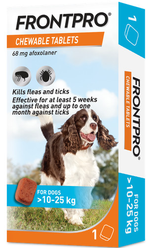 Frontpro chewable tablets flea - tablets,