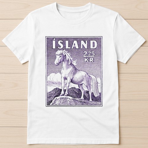 Vintage 1958 icelandic horse - vintage,