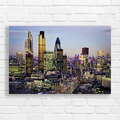 City london skyline canvas - london,