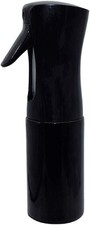Mist Spray Water Bottle Continuous Spray 200ml/7oz Plastic Black ‎TT10217