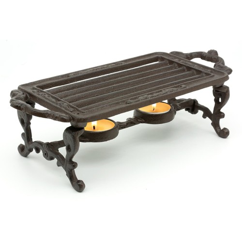 Plate warmer with two tealight - warmer,
