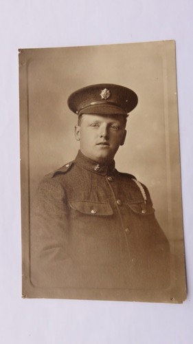 Postcard ww1 soldier army - postcard,