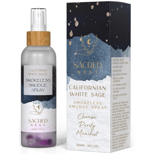 Sacred nest white sage spray - sage,