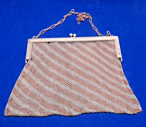 Vintage chain mail - chain, handbag