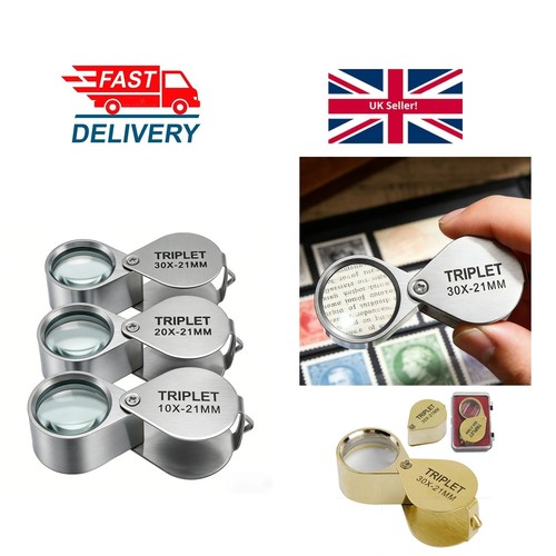 Jewelry loupe triplet - -,