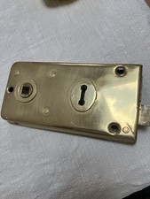 Door rim sash lock - lock, brass