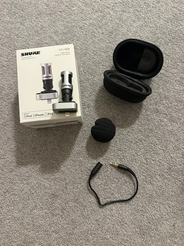 Shure mv88 stereo clip - stereo, clip-on