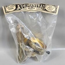 Vintage A Homestead Shoppe Brass Chimney Jar Adapter #504 Building Lamp Parts
