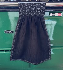 Handmade hand towel. Suitable for Aga, Rayburn, Rangemaster or bathroom rails.