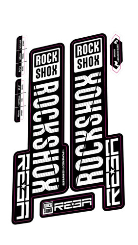 Rockshox reba fork - rockshox, decal