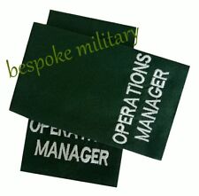 Operations Manager Green NHS