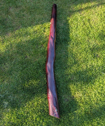Handmade wooden didgeridoo - didgeridoo, –