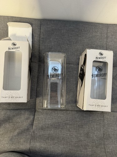 Pair nemiroff vodka glasses - vodka,