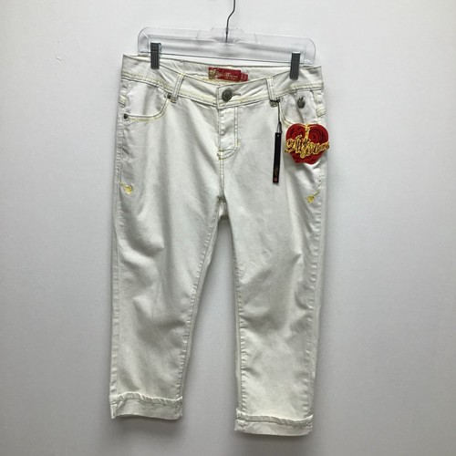Vtg apple bottom capri jeans - capri,