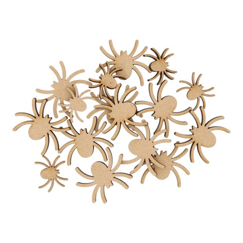 Wooden halloween spider mdf - wooden,