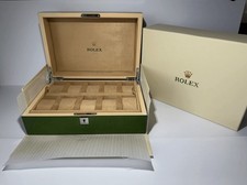 10 Slot Green Wooden Luxury