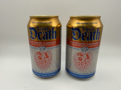 Liquid death pop tarts - liquid, “pop-tarts