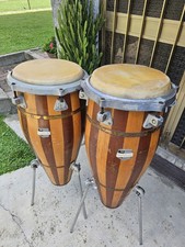 Vintage Hollywood Meazzi Congas ’60s/’70s with Original Tripods