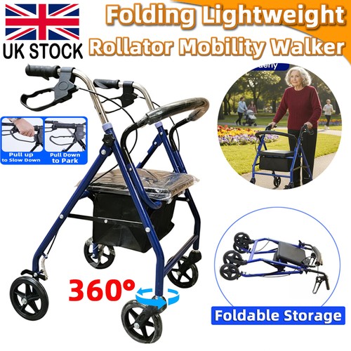 Foldable rollator walking - foldable,