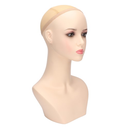 Female mannequin head pink - female,