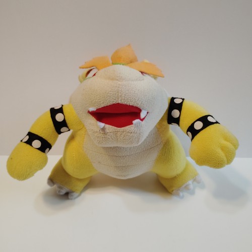 Rare bowser plush - bowser,