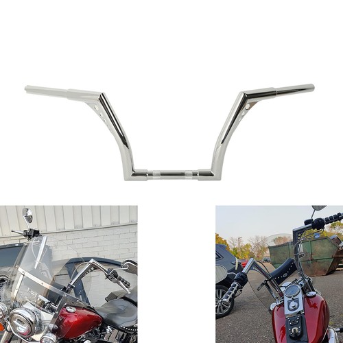 Chrome rise ape - chrome, 10"