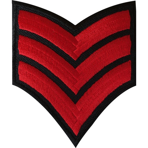 Embroidered corporal stripes - embroidered,
