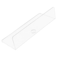 Punch Free Floating Shelf No Drill Acrylic Bookshelves Storage Rack Shelves