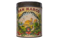 Rare 1910s paper label “ San