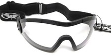 New Clear UV400 Goggles for Race Jockeys National Hunt Flat Work Riding + Pouch