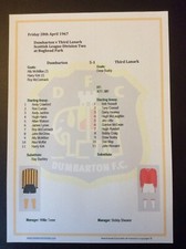 1966-67 Dumbarton v Third