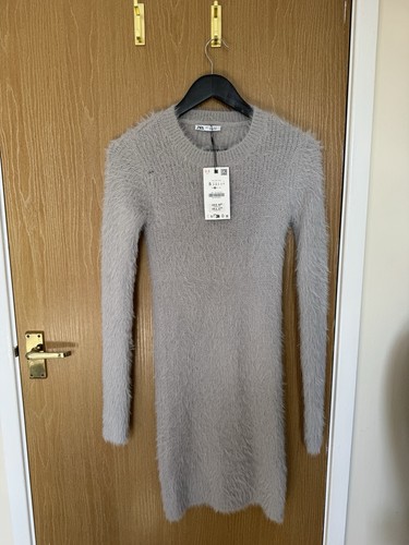 Zara grey fluffy - zara,
