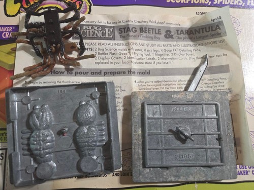 Vintage creepy crawlers - , stag