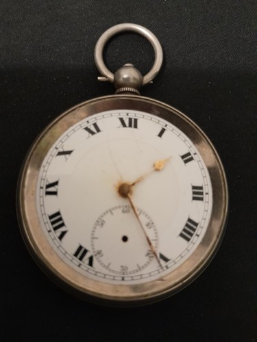 Pocket watch nickle key - watch, +