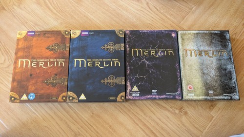 Merlin series dvds - merlin,