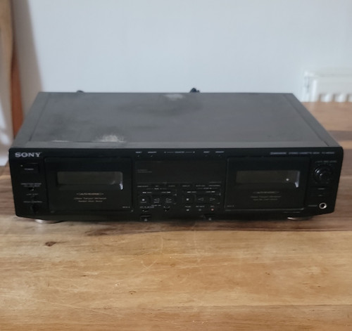 Sony we505 cassette deck - sony,