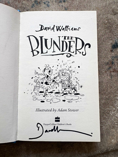 David walliams the blunders - walliams,