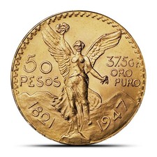 50 Peso Mexican Gold Coin