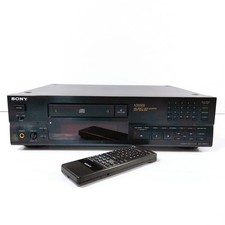 SONY CDP-X333ES CD Player High Density D/A Converter Remote Control Head...